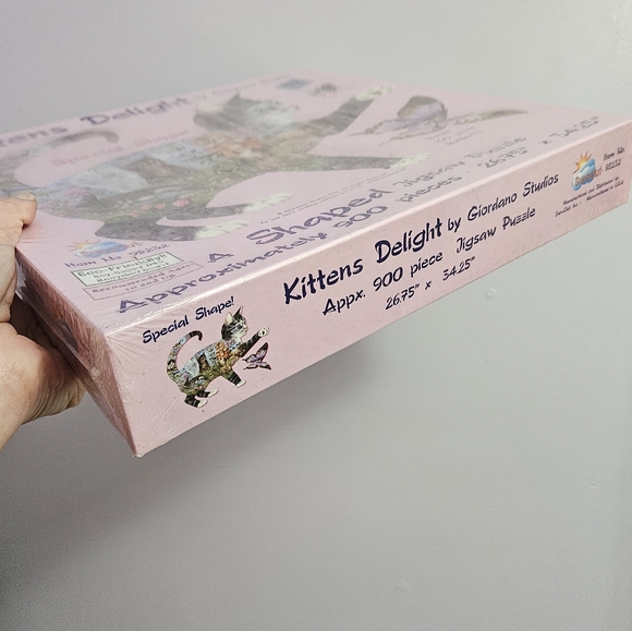 Kittens Delight Special Shape Approx. 900 Piece Jigsaw Puzzle. Sealed New - Picture 2 of 15